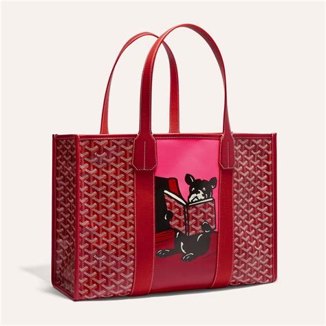 goyard villette tote price|goyard mediterranee beach bag.